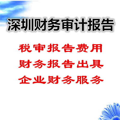 深圳企業(yè)財(cái)務(wù)審計(jì)報(bào)告編制全流程指南